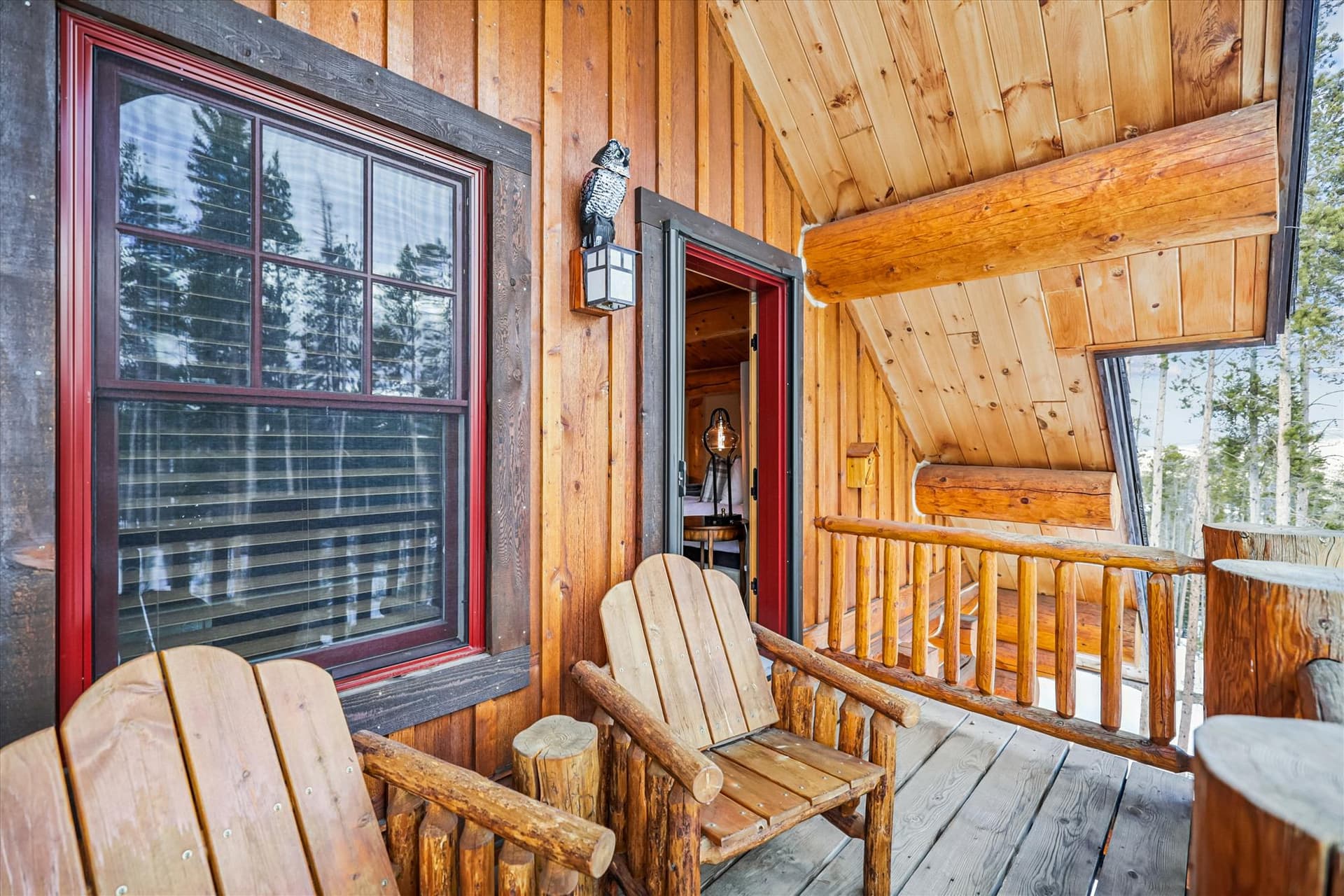Deck/Balcony - Fireside Retreat - Breckenridge Vacation Rental