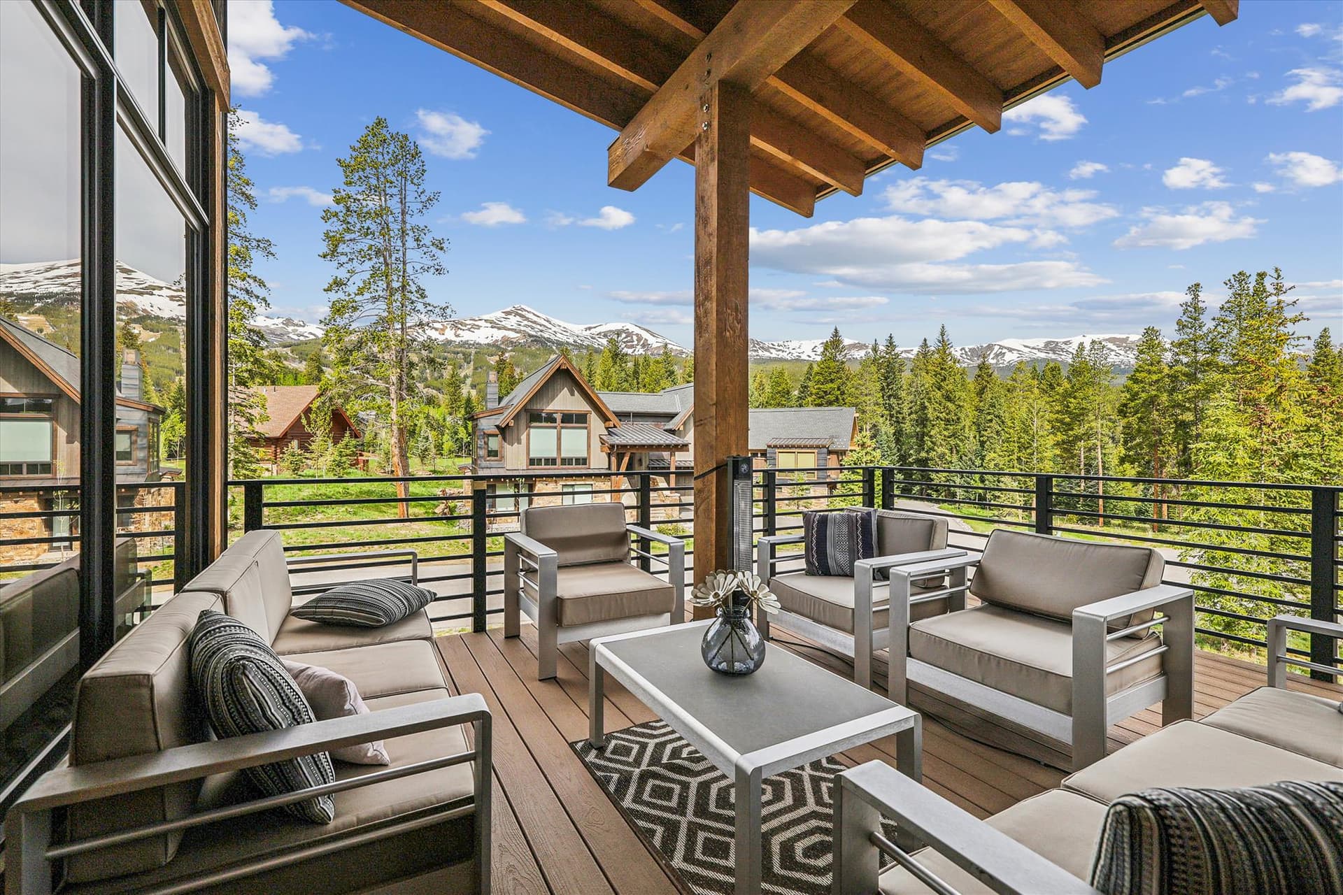 Deck - Chateau Breck - Breckenridge Vacation Rental