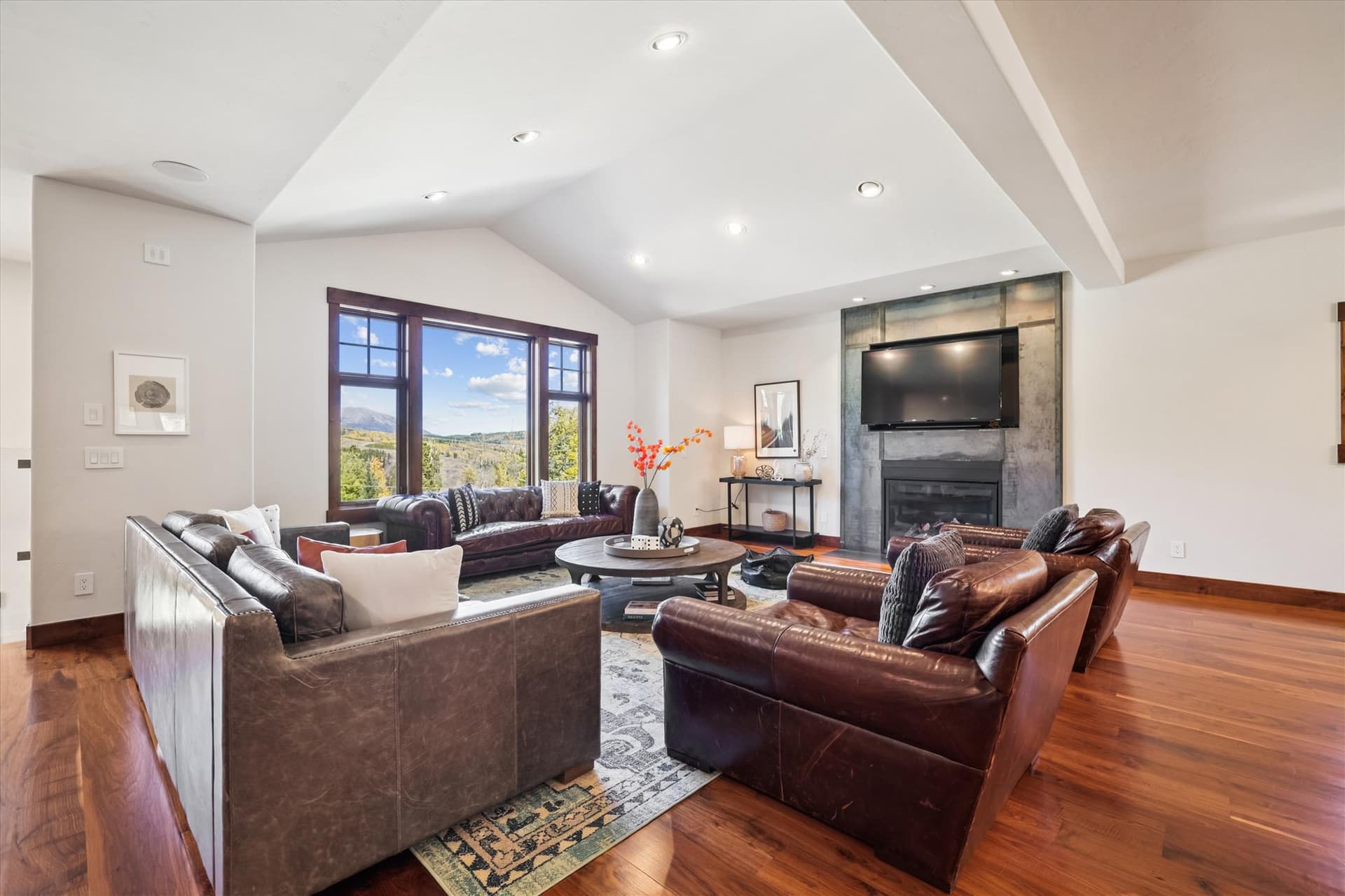 Living Area - Elevated Escape - Breckenridge Vacation Rental
