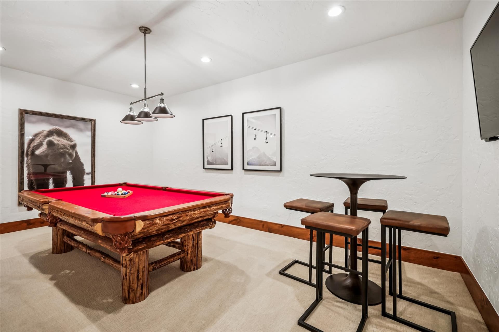 Pool Table - Ski Inn - Breckenridge Vacation Rental