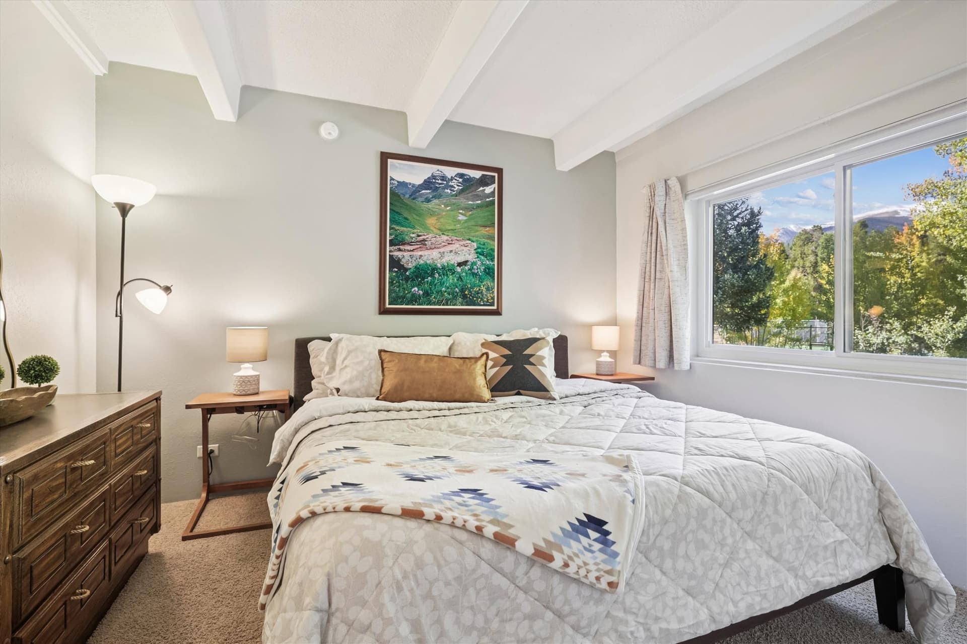 Bedroom - Ski & Racquet A-G1 - Breckenridge Vacation Rental