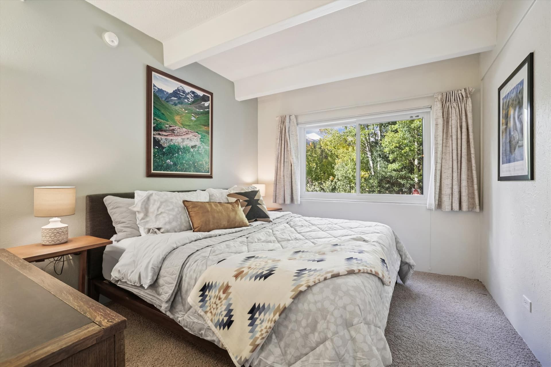 Bedroom - Ski & Racquet A-G1 - Breckenridge Vacation Rental