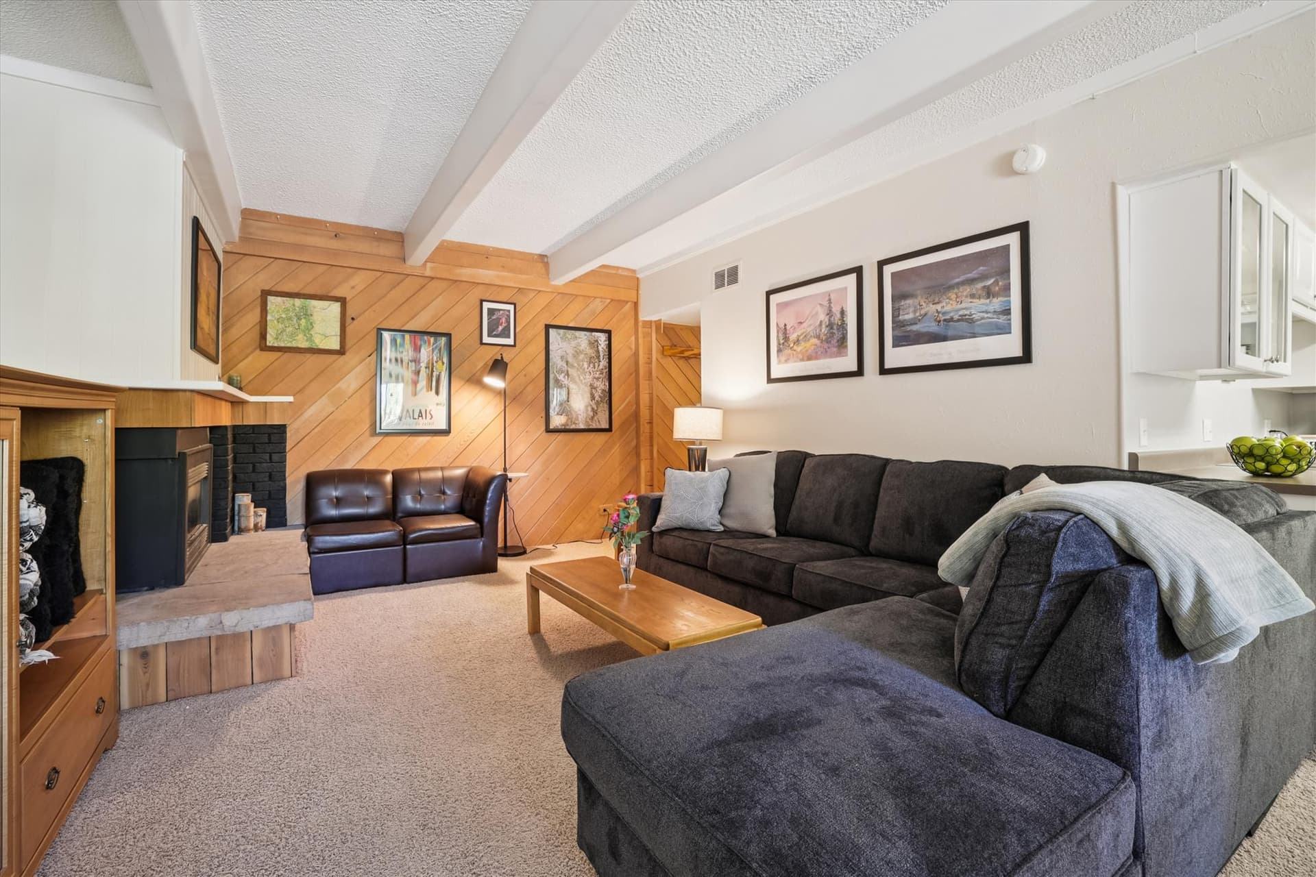 Living Area - Ski & Racquet A-G1 - Breckenridge Vacation Rental