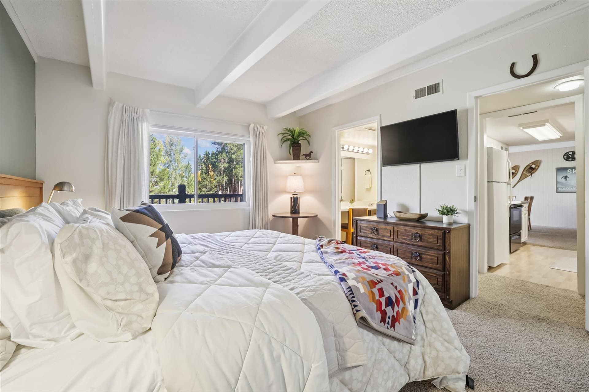 Bedroom - Ski & Racquet A-G1 - Breckenridge Vacation Rental