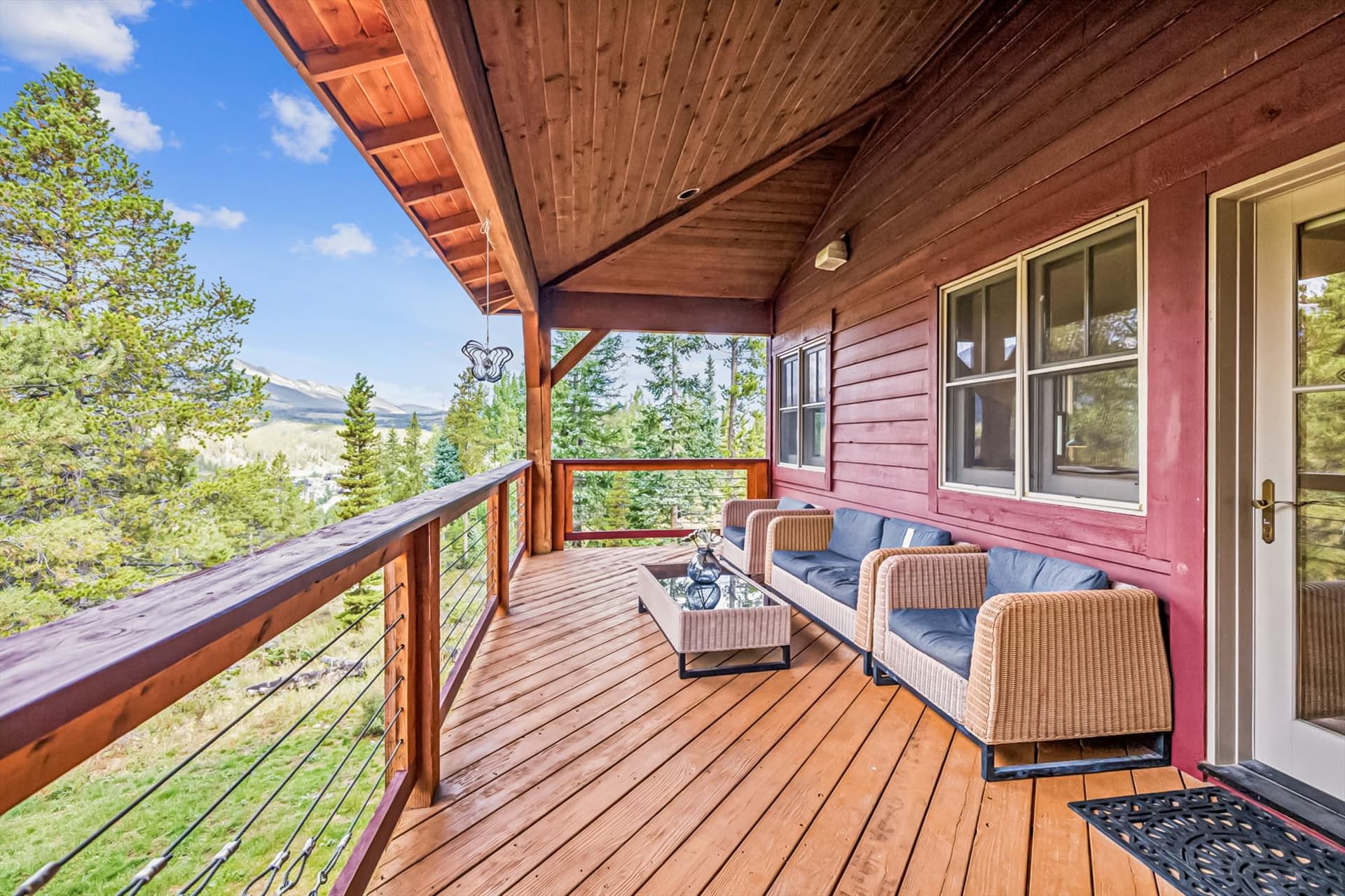 Deck - Little Bear Lodge - Breckenridge Vacation Rental