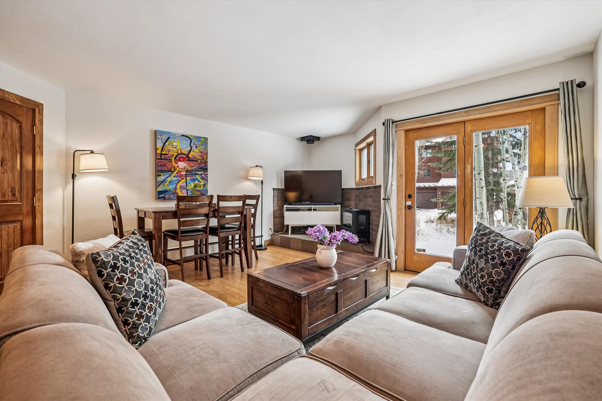 Living Area - Rivera's Run - Frisco Vacation Rental