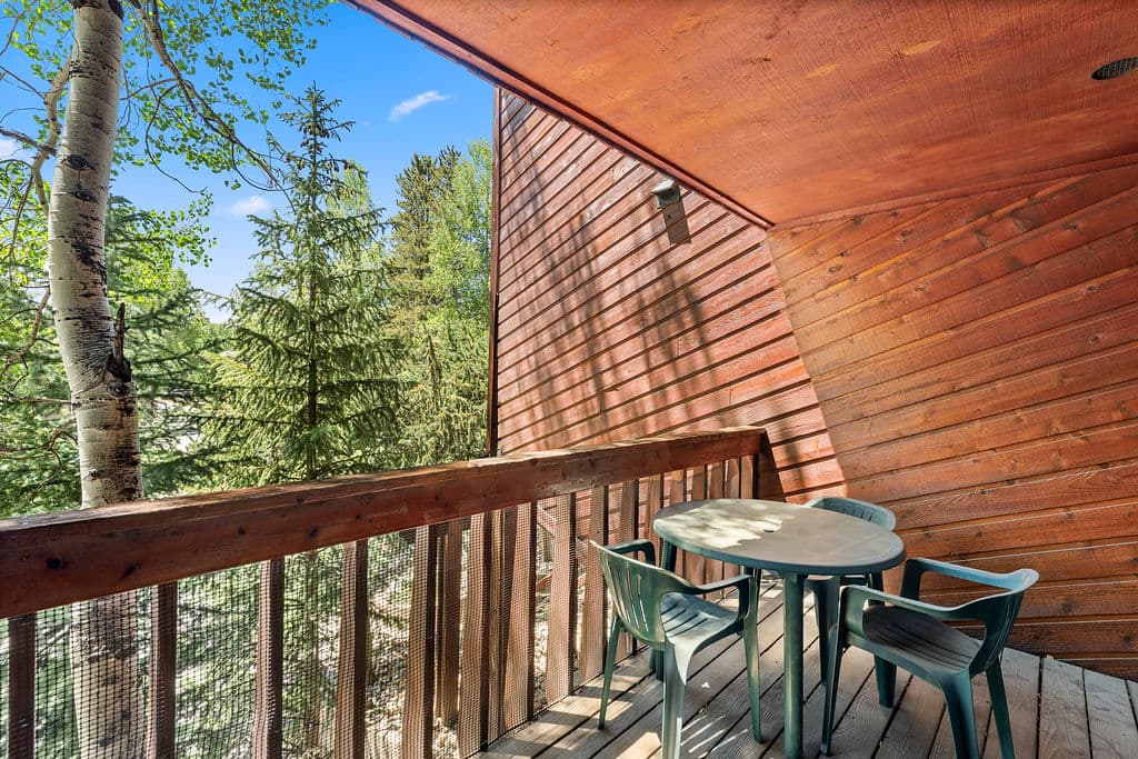 Balcony - Cimarron 203 - Breckenridge Vacation Rental