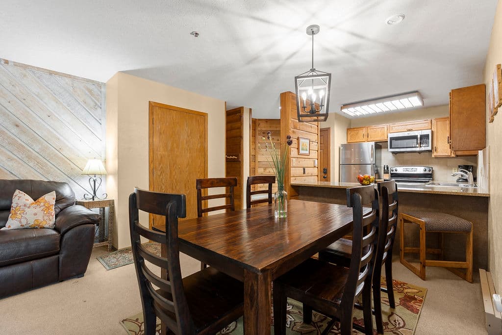 Dining Area - Cimarron 203 - Breckenridge Vacation Rental