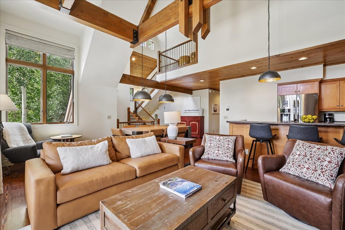 Living Area - Trail Nest - Breckenridge Vacation Rental