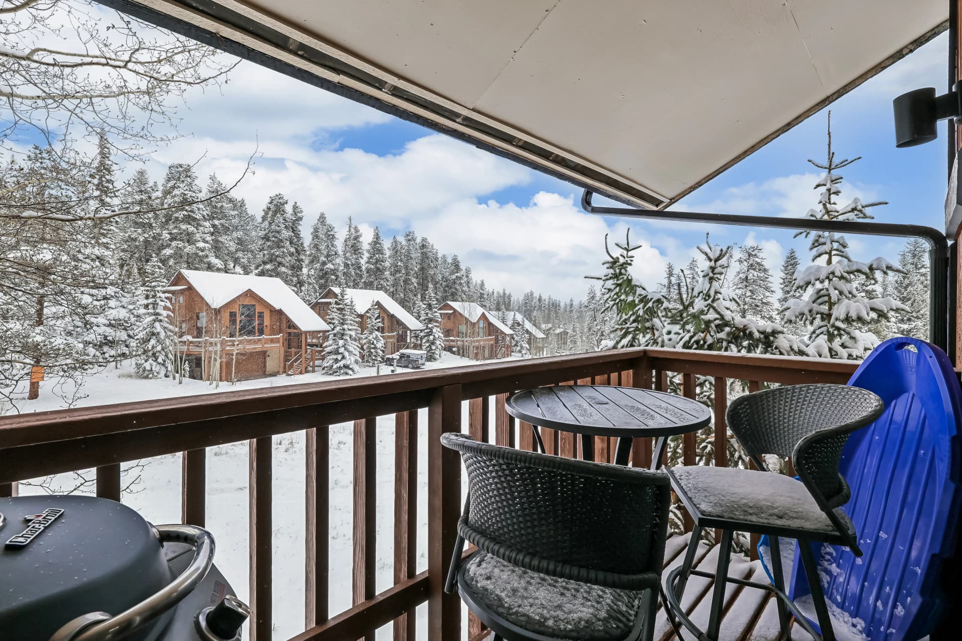 Balcony - 4 O'Clock Lodge D27 - Breckenridge Vacation Rental