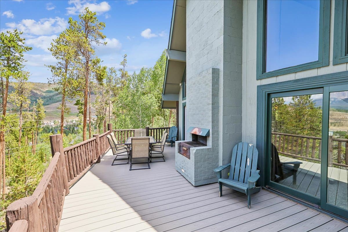Deck - Tenderfoot Basecamp - Dillon Vacation Rental