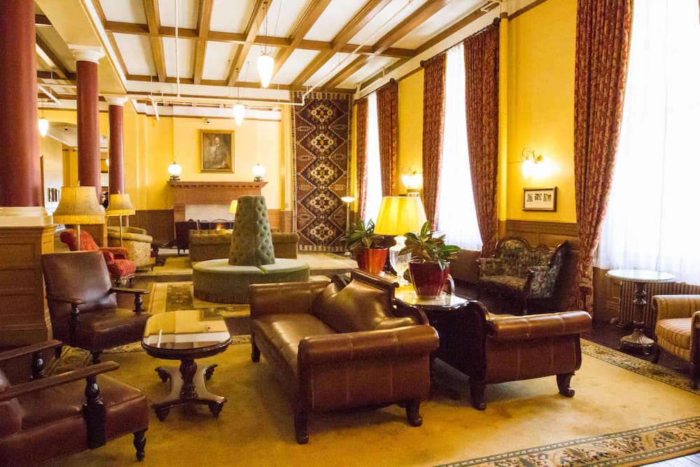 Lobby sitting area