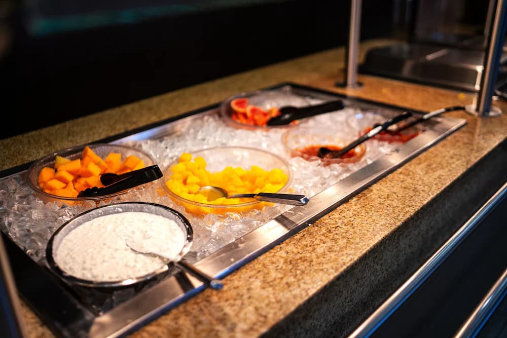 Breakfast buffet