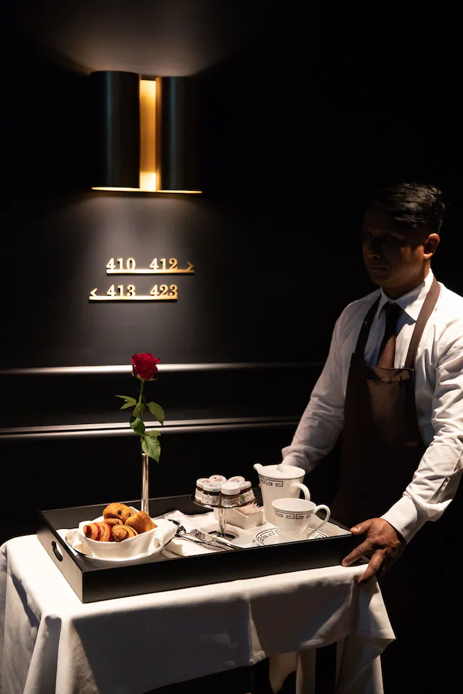 In-room dining