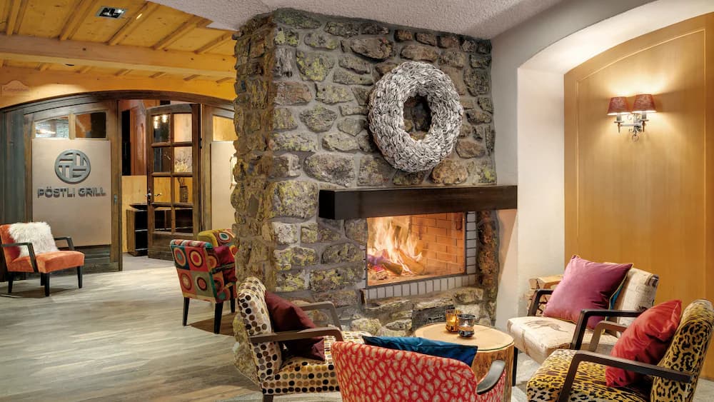 Lobby sitting area