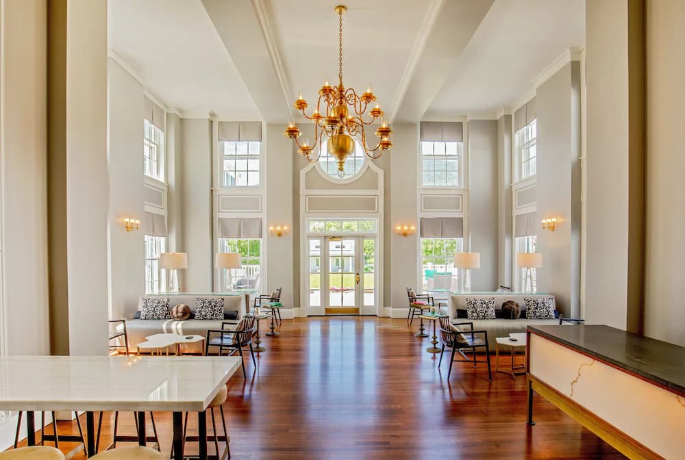 Lobby sitting area