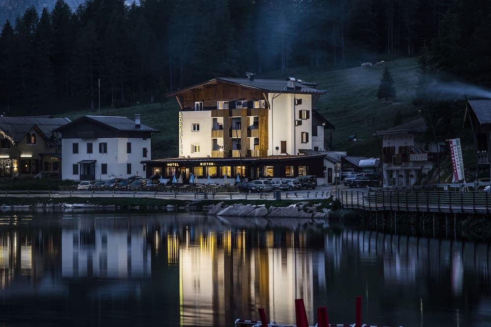 Front of property - evening/night