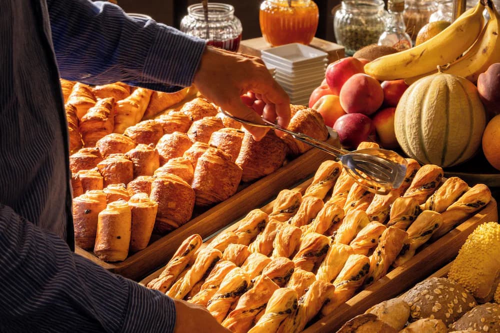 Breakfast buffet