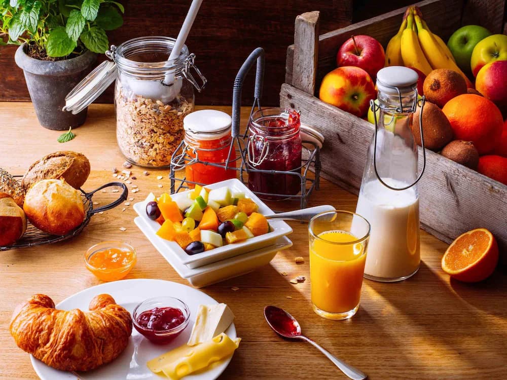 Breakfast area