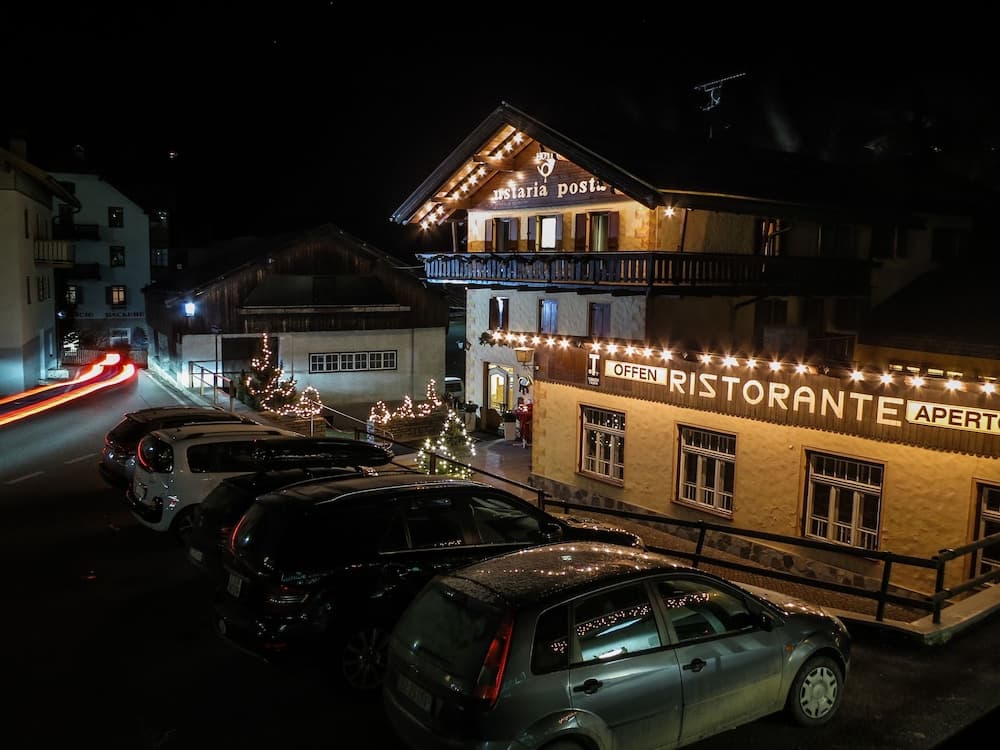 Front of property - evening/night