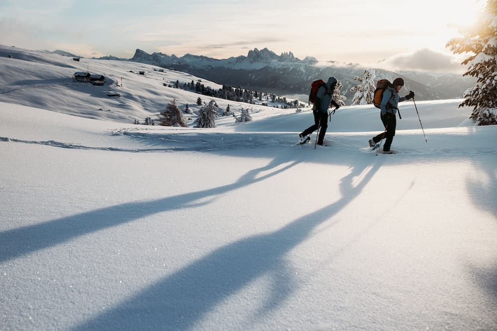 Snowshoeing