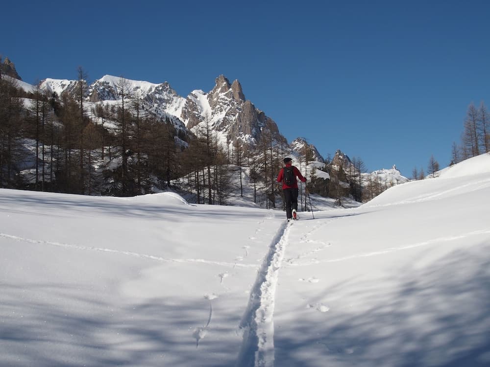 Snowshoeing
