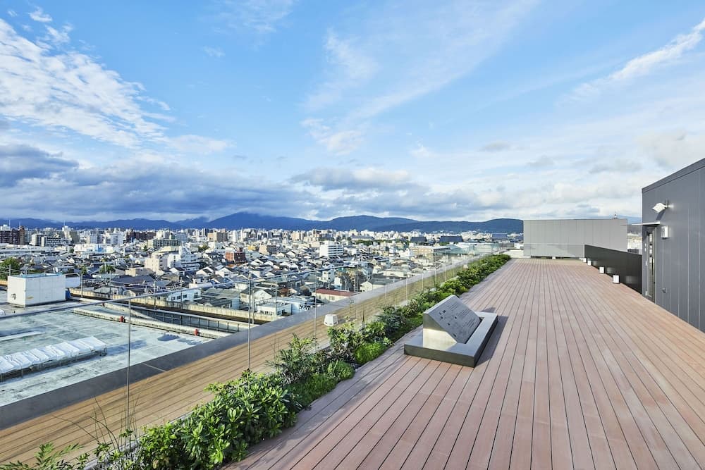 Rooftop terrace