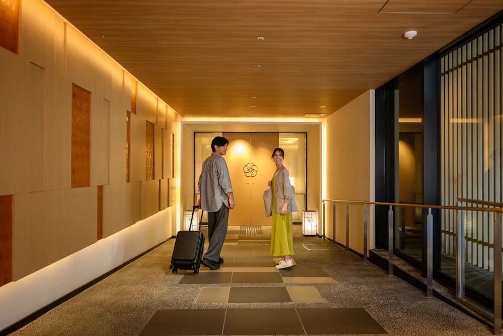 Interior entrance