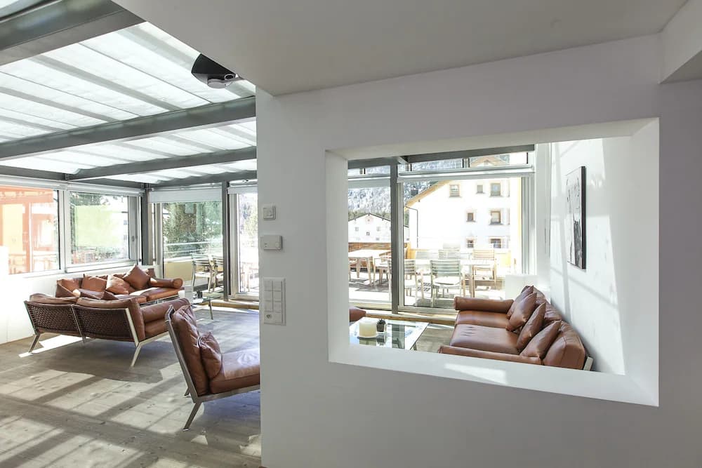 Lobby sitting area