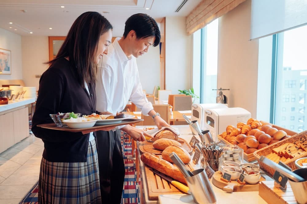 Breakfast buffet